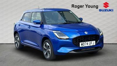 Suzuki Swift 1.2 MHEV Ultra Hatchback Hybrid Blue at Suzuki UCL Milton Keynes