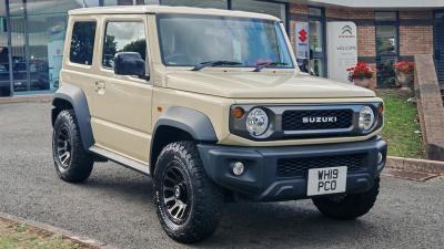 Suzuki Jimny 1.5 Sierra JL 4AT **4 SEATER, AUTOMATIC 4 WHEEL DRIVE, WITH UPGRADES. ON-SITE AND READY FOR IMMEDIATE DELIVERY** MPV Petrol Gold at Suzuki UCL Milton Keynes