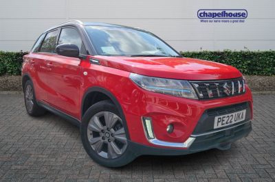 Suzuki Vitara 1.4 Boosterjet 48V Hybrid SZ-T 5dr Auto SUV Petrol Red at Suzuki UCL Milton Keynes