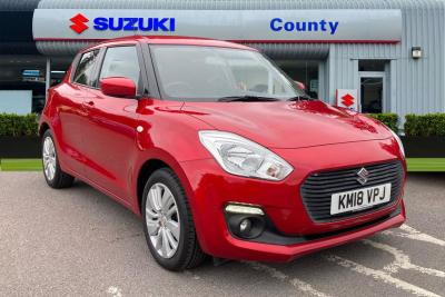 Suzuki Swift 1.0 Boosterjet SZ-T 5dr Hatchback Petrol RED at Suzuki UCL Milton Keynes