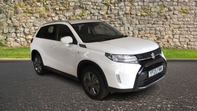 Suzuki Vitara 1.4L Motion Boosterjet MHEV SUV 5dr Hybrid Manual Euro 6 (127 bhp) SUV Hybrid White at Suzuki UCL Milton Keynes