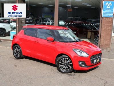 Suzuki Swift 1.2 Dualjet 83 12V Hybrid SZ5 5dr Hatchback Petrol RED at Suzuki UCL Milton Keynes