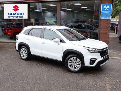 Suzuki S-Cross 1.4 Boosterjet 48V Hybrid Motion 5dr Hatchback Petrol WHITE at Suzuki UCL Milton Keynes