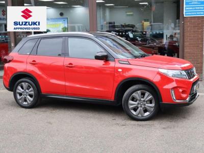 Suzuki Vitara 1.5 Hybrid SZ-T 5dr AGS Hatchback Petrol/Electric Hybrid RED at Suzuki UCL Milton Keynes