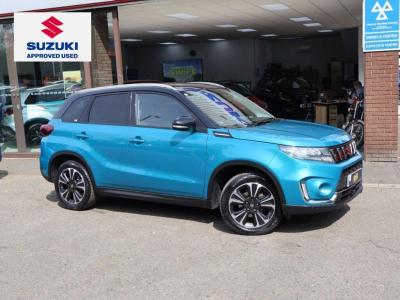 Suzuki Vitara 1.4 Boosterjet 48V Hybrid SZ5 ALLGRIP 5dr Hatchback Petrol TURQUOISE at Suzuki UCL Milton Keynes
