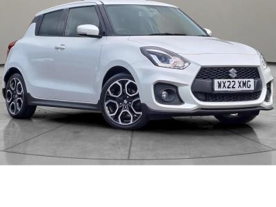 Suzuki Swift 1.4 Boosterjet 48V Hybrid Sport 5dr Hatchback Petrol WHITE at Suzuki UCL Milton Keynes