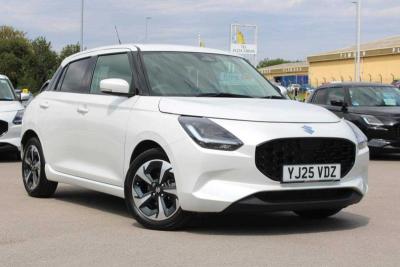 Suzuki Swift 1.2 Mild Hybrid Ultra 5dr Hatchback Hybrid White at Suzuki UCL Milton Keynes