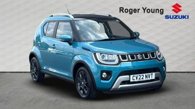 Suzuki Ignis 1.2 Dualjet MHEV SZ5 Hatchback Hybrid Blue at Suzuki UCL Milton Keynes