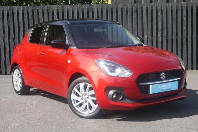 Suzuki Swift 1.2 Dualjet 83 12V Hybrid SZ-T 5dr Auto Hatchback Petrol RED at Suzuki UCL Milton Keynes