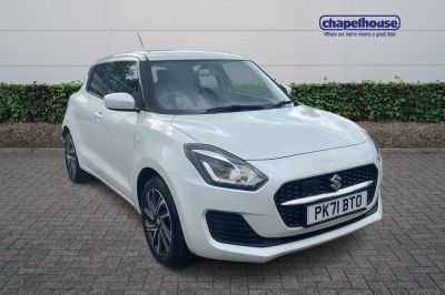 Suzuki Swift 1.2 Dualjet 83 12V Hybrid SZ-L 5dr Hatchback Petrol White at Suzuki UCL Milton Keynes