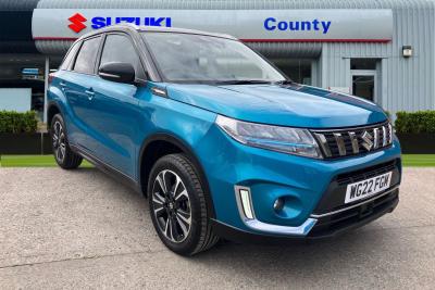 Suzuki Vitara 1.4 Boosterjet 48V Hybrid SZ5 5dr Hatchback Petrol TURQUOISE at Suzuki UCL Milton Keynes