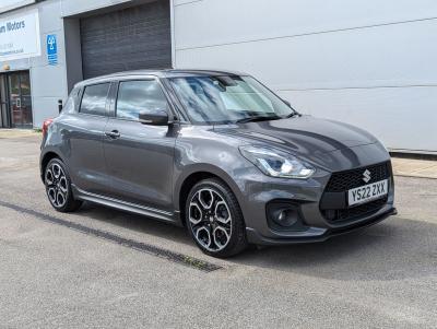 Suzuki Swift 1.4 Boosterjet 48V Hybrid Sport 5dr Hatchback Petrol GREY at Suzuki UCL Milton Keynes