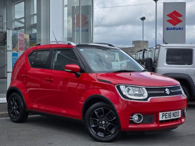 Suzuki Ignis 1.2 Dualjet SHVS SZ5 ALLGRIP 5dr Hatchback Petrol Red/black at Suzuki UCL Milton Keynes