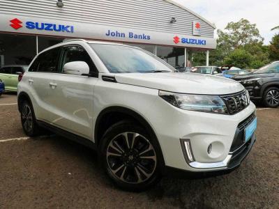 Suzuki Vitara 1.4 48v Boosterjet Hybrid Sz5 SUV Hybrid White at Suzuki UCL Milton Keynes