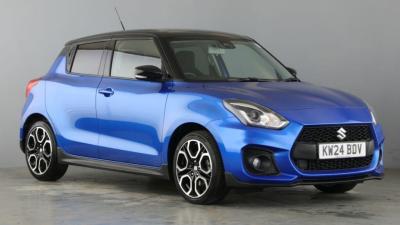 Suzuki Swift 1.4 Boosterjet 48V Hybrid Sport 5dr Hatchback Petrol BLUE at Suzuki UCL Milton Keynes