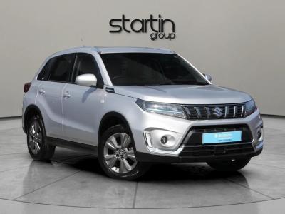 Suzuki Vitara 1.4 Boosterjet MHEV SZ-T Euro 6 (s/s) 5dr SUV Hybrid SILKY SILVER at Suzuki UCL Milton Keynes