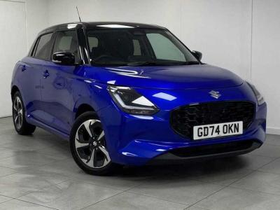 Suzuki Swift 1.2 Mild Hybrid Ultra 5dr CVT Hatchback Petrol BLUE at Suzuki UCL Milton Keynes