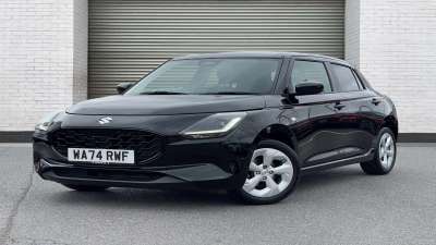 Suzuki Swift 1.2 Mild Hybrid Motion 5dr Hatchback Hybrid Super Black Pearl Metallic at Suzuki UCL Milton Keynes