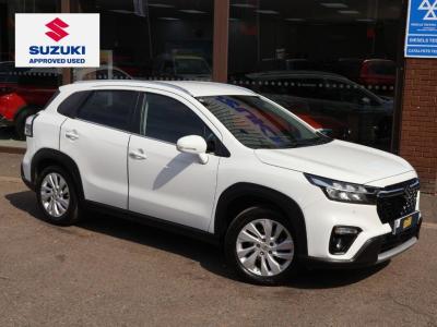 Suzuki S-Cross 1.4 Boosterjet 48V Hybrid Motion 5dr Hatchback Petrol WHITE at Suzuki UCL Milton Keynes