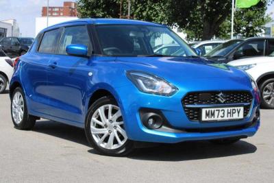 Suzuki Swift 1.2 Dualjet 83 12V Hybrid SZ-T 5dr Auto Hatchback Hybrid Blue at Suzuki UCL Milton Keynes
