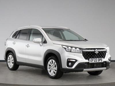Suzuki S-Cross 1.4 Boosterjet 48V Hybrid Motion 5dr Auto Hatchback Petrol SILVER at Suzuki UCL Milton Keynes
