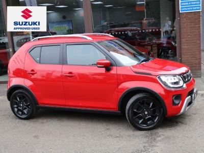 Suzuki Ignis 1.2 Dualjet 12V Hybrid SZ5 5dr CVT Hatchback Petrol RED at Suzuki UCL Milton Keynes