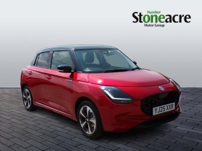 Suzuki Swift 1.2 MHEV Ultra Euro 6 (s/s) 5dr Hatchback Hybrid Red at Suzuki UCL Milton Keynes