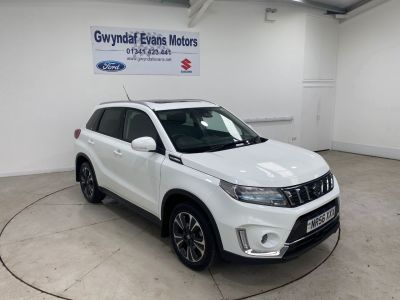Suzuki Vitara 1.4 Boosterjet 48V Hybrid SZ5 ALLGRIP 5dr Hatchback Petrol White at Suzuki UCL Milton Keynes