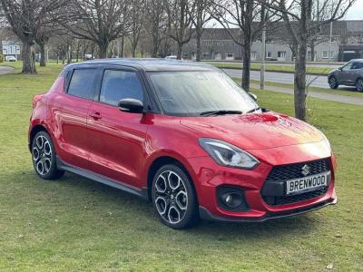Suzuki Swift 1.4 Boosterjet MHEV Sport Hatchback 5dr Petrol Hybrid Manual Euro 6 (s/s) (129 ps) Hatchback Hybrid Red at Suzuki UCL Milton Keynes