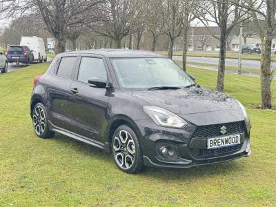 Suzuki Swift 1.4 Boosterjet MHEV Sport Hatchback 5dr Petrol Hybrid Manual Euro 6 (s/s) (129 ps) Hatchback Hybrid Black at Suzuki UCL Milton Keynes