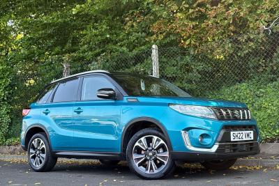 Suzuki Vitara 1.4 Boosterjet 48V Hybrid SZ5 5dr Hatchback Petrol TURQUOISE at Suzuki UCL Milton Keynes