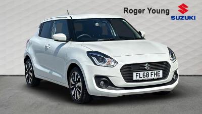 Suzuki Swift 1.0 Boosterjet SHVS SZ5 Hatchback Hybrid White at Suzuki UCL Milton Keynes