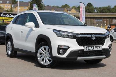 Suzuki S-Cross 1.4 Boosterjet 48V Hybrid Motion 5dr SUV Hybrid White at Suzuki UCL Milton Keynes