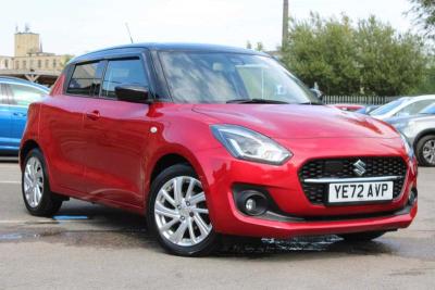 Suzuki Swift 1.2 Dualjet 83 12V Hybrid SZ-T 5dr Auto Hatchback Hybrid Red at Suzuki UCL Milton Keynes
