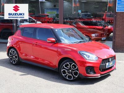 Suzuki Swift 1.4 Boosterjet 48V Hybrid Sport 5dr Hatchback Petrol RED at Suzuki UCL Milton Keynes