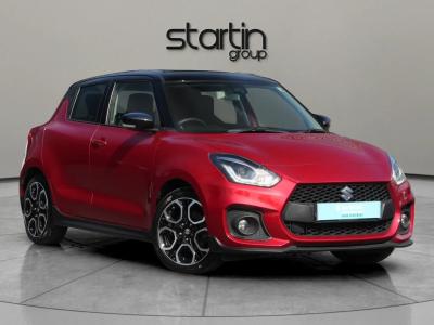 Suzuki Swift 1.4 Boosterjet MHEV Sport Euro 6 (s/s) 5dr Hatchback Hybrid RED at Suzuki UCL Milton Keynes