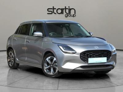 Suzuki Swift 1.2 MHEV Ultra CVT Euro 6 (s/s) 5dr Hatchback Hybrid PREMIUM SILVER at Suzuki UCL Milton Keynes