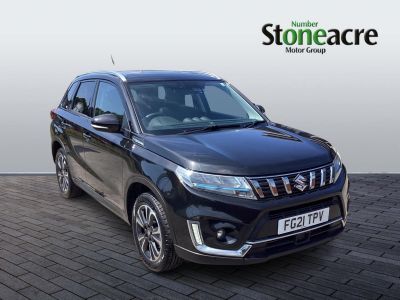 Suzuki Vitara 1.4 Boosterjet 48V Hybrid SZ5 5dr Hatchback Hybrid Black at Suzuki UCL Milton Keynes