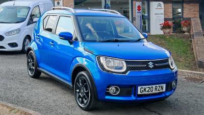 Suzuki Ignis 1.2 Dualjet MHEV SZ5 Hatchback 5dr Petrol Hybrid Manual Euro 6 (s/s) (90 ps) Hatchback Hybrid Blue at Suzuki UCL Milton Keynes