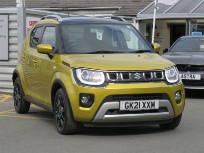 Suzuki Ignis 1.2 Dualjet MHEV SZ-T Hatchback 5dr Petrol Hybrid Manual Euro 6 (s/s) (83 ps) Hatchback Hybrid Yellow at Suzuki UCL Milton Keynes