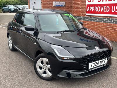 Suzuki Swift 1.2 Mild Hybrid Motion 5dr CVT Hatchback Petrol BLACK at Suzuki UCL Milton Keynes