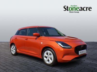 Suzuki Swift 1.2 MHEV Motion CVT Euro 6 (s/s) 5dr Hatchback Hybrid Orange at Suzuki UCL Milton Keynes