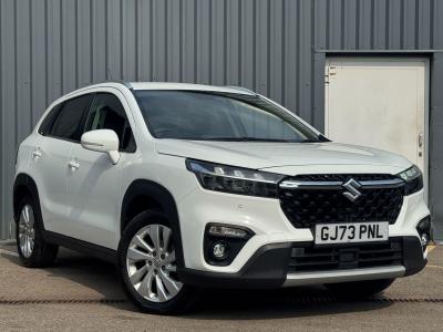Suzuki S-Cross 1.5 Hybrid Motion 5dr AGS Hatchback Petrol/Electric Hybrid WHITE at Suzuki UCL Milton Keynes