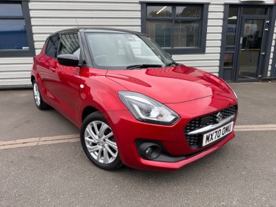 Suzuki Swift 1.2 Dualjet 83 12V Hybrid SZ-T 5dr Auto Hatchback Petrol Red at Suzuki UCL Milton Keynes