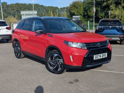 Suzuki Vitara 1.5 Hybrid Ultra 5dr AGS Hatchback Petrol / Electric Hybrid Red at Suzuki UCL Milton Keynes