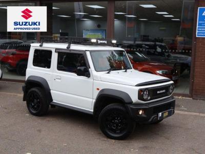 Suzuki Jimny 1.5 SZ5 ALLGRIP 3dr Estate Petrol WHITE at Suzuki UCL Milton Keynes