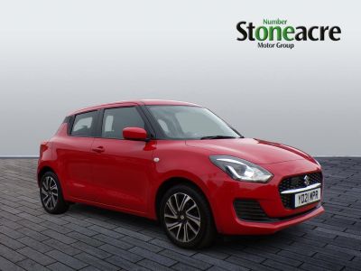 Suzuki Swift 1.2 Dualjet 83 12V Hybrid SZ-L 5dr Hatchback Hybrid Red at Suzuki UCL Milton Keynes