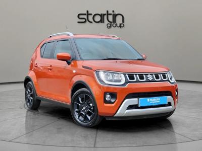 Suzuki Ignis 1.2 Dualjet MHEV SZ-T Euro 6 (s/s) 5dr Hatchback Hybrid Orange at Suzuki UCL Milton Keynes