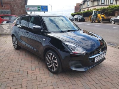 Suzuki Swift 1.2 Dualjet 83 12V Hybrid SZ-L 5dr Hatchback Petrol Black at Suzuki UCL Milton Keynes