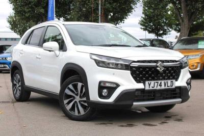 Suzuki S-Cross 1.4 Boosterjet 48V Hybrid Ultra 5dr SUV Hybrid White at Suzuki UCL Milton Keynes